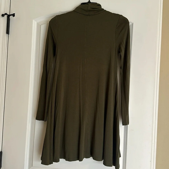 Lulu’s Sway, Girl, Sway! Olive Green Swing Dress XS - Picture 6 of 6